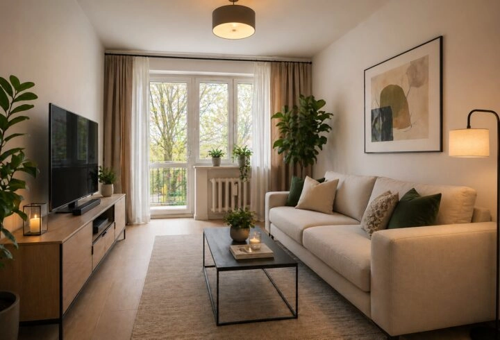 29m2+balkon tramwaj/widok na zieleń Mistrzejowice
