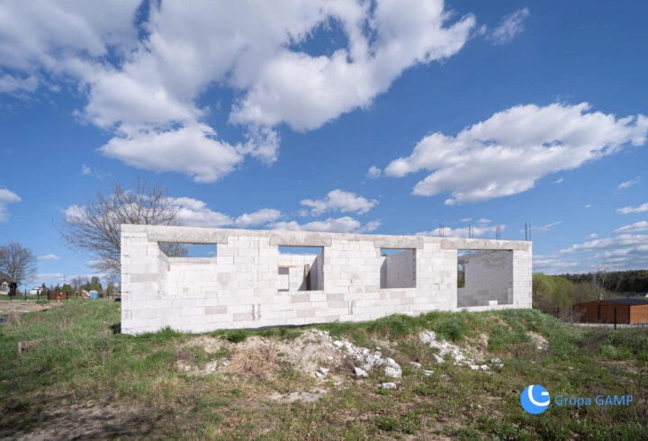 Dom 115m2, Alwernia Stan surowy+ dach