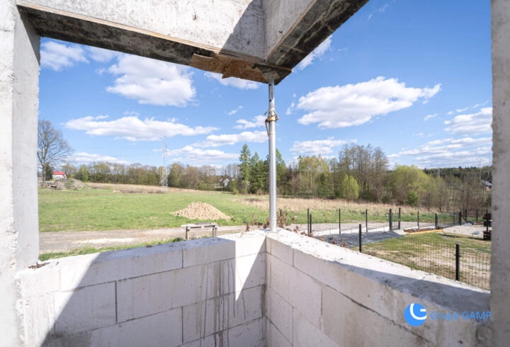 Dom 115m2, Alwernia Stan surowy+ dach