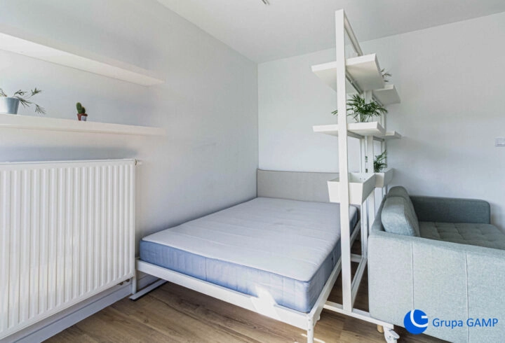 Nowoczesne studio *Saska* Podgórze – balkon !