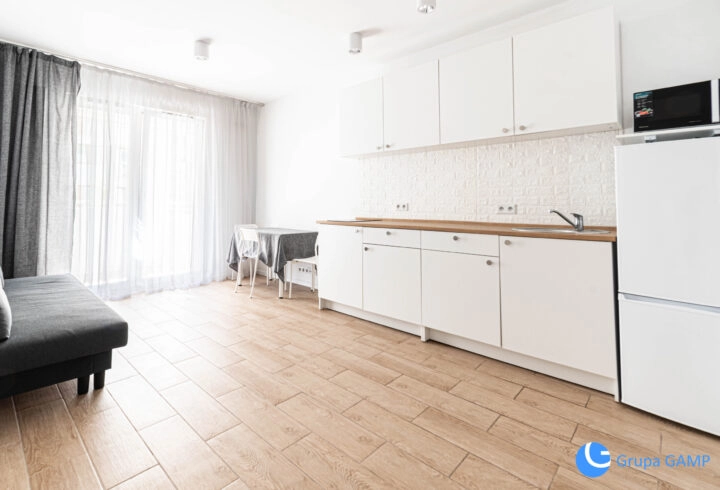 Nowoczesne studio *Saska* Podgórze – balkon !