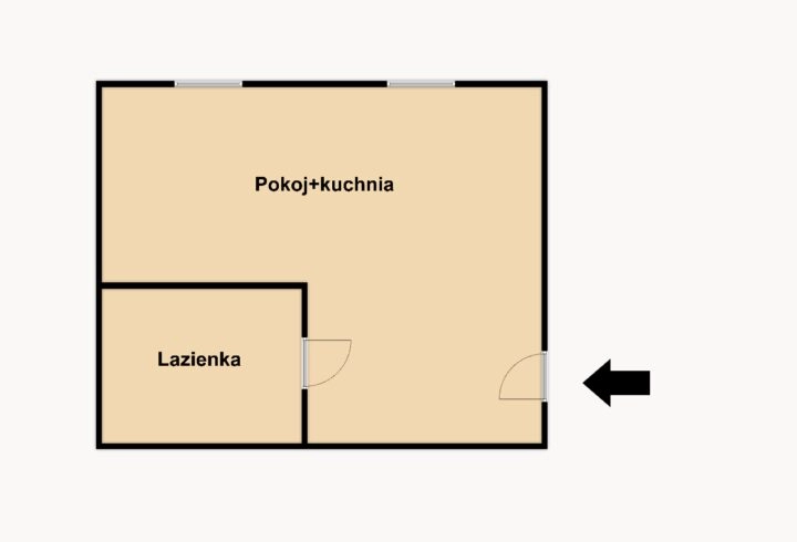 Kawalerka przy Galerii Krakowskiej, 35m2.