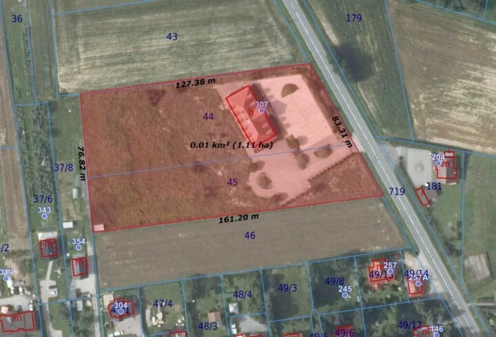 Obiekt z basenem i pokojami, 1,1 ha | Gdów/Kraków