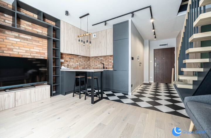 Stylowe 2-poziomowe mieszkanie*50m2*Centralna
