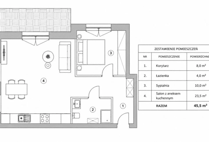Nowe 2-pok. 45,5m2 *Dolina Krasowa-Krzeszowice*