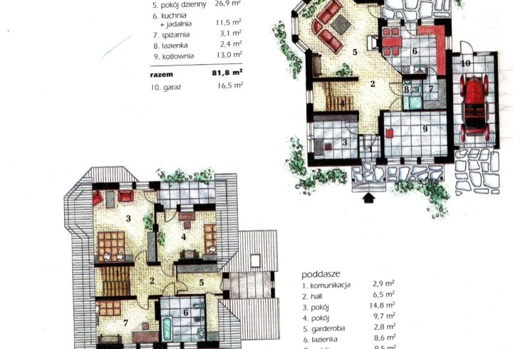 Dom w Tyńcu,  140m2 na pięknej działce 21 arów
