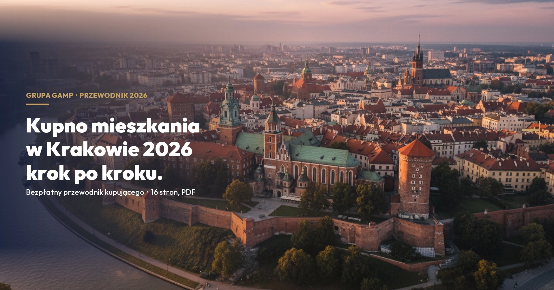 Przewodnik kupującego mieszkanie w Krakowie 2026 - bezpłatny e-book Gamp