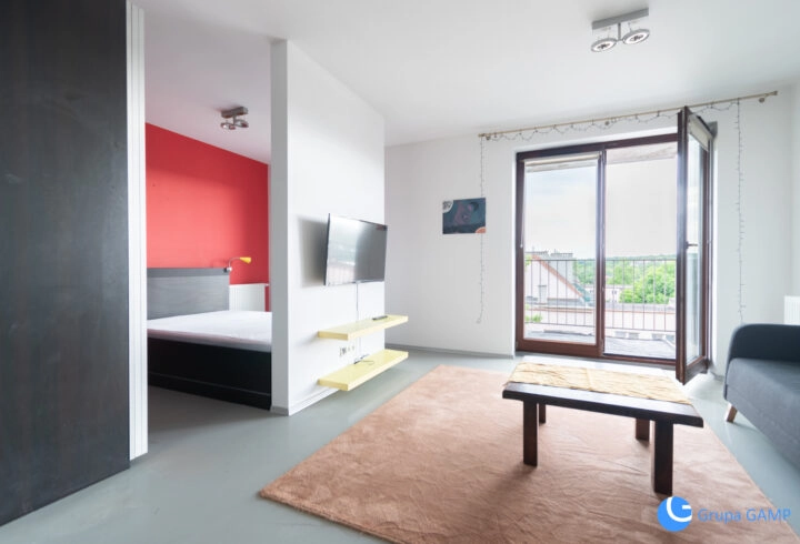 Kapelanka, Studio 33m2 Balkon Widok