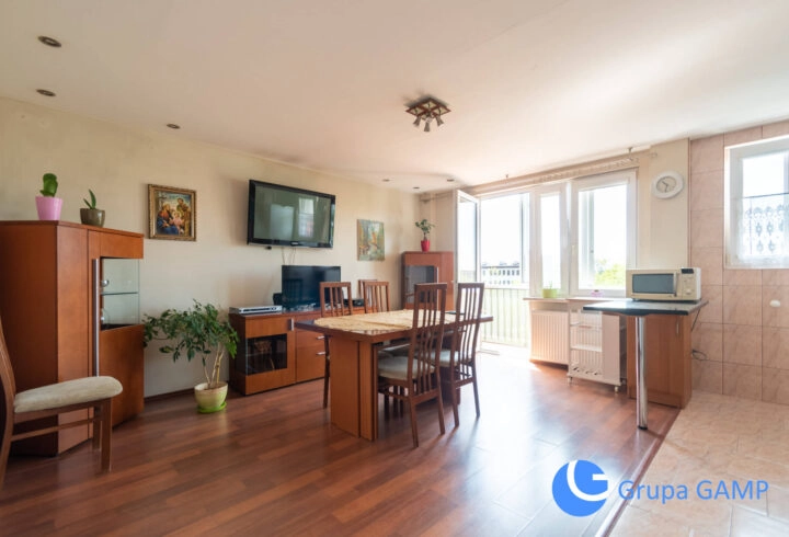 3-pok, 53 m2, ul. Wybickiego, Krowodrza, balkon