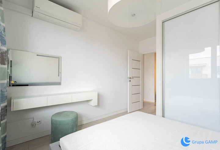 Żabiniec*2pok.-48m2*klimatyzacja*balkon, garderoba