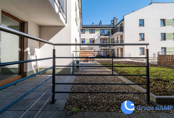 3-pok.  64m² balkon i ogródek | Nowe budownictwo