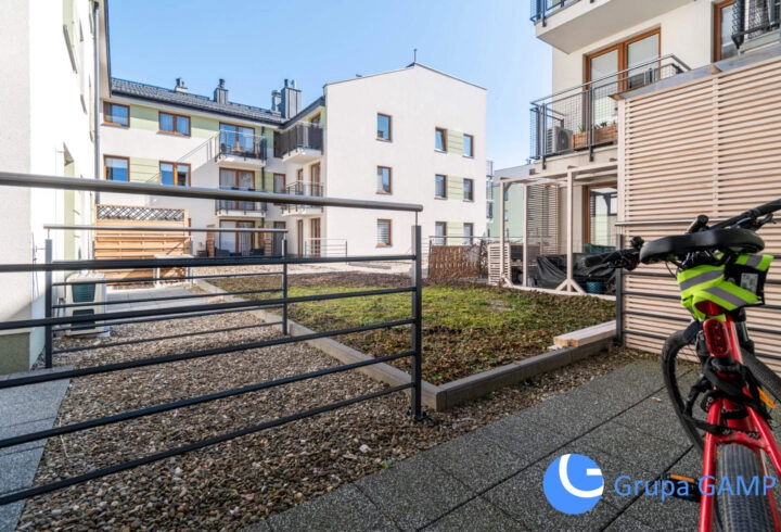 3-pok.  64m² balkon i ogródek | Nowe budownictwo