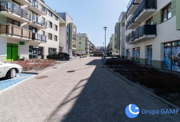 3-pok.  64m² balkon i ogródek | Nowe budownictwo
