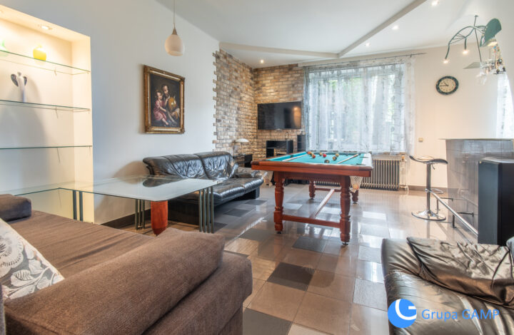 3-pok, 80m2*Rondo Mogilskie*2sypialnie+bilard