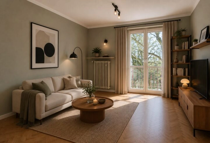 2-pok 46m2+balkon widok na zieleń Rydla/Piastowska