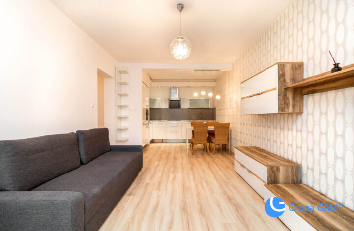 *Chancard Residence*, 58m2, Bronowice, ogród.
