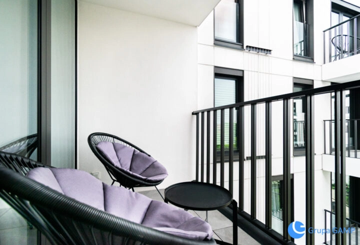 2-pok. NOHO*Młyny Mogilska*-balkon | wys. standard