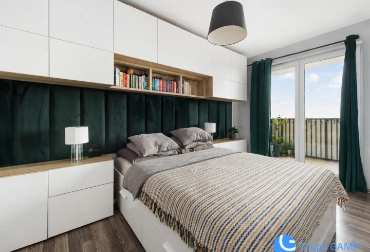 3-pok 47m2 *klima*10m2 balkon, widok na zieleń