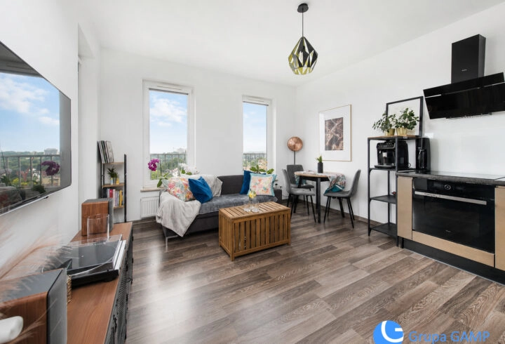 3-pok 47m2 *klima*10m2 balkon, widok na zieleń