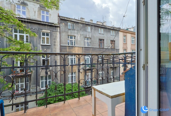 Kazimierz - 2 pokoje z balkonem blisko Wawelu