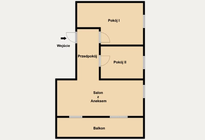 3-pok*48m2*Stańczyka*klima*balkon