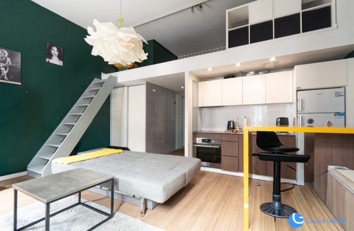28m² z antresolą | Stare Podgórze | Pl. Boh. Getta