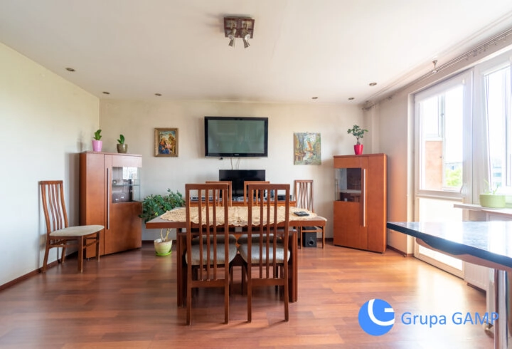 3-pok, 53 m2, ul. Wybickiego, Krowodrza, balkon