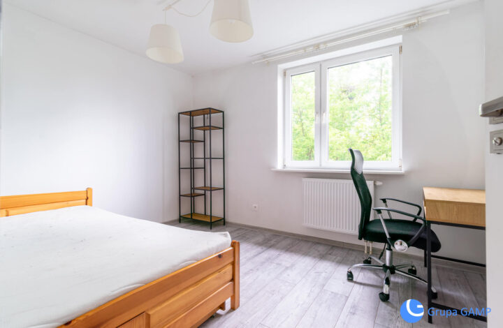 2 oddzielne pokoje 43m2, Meiera | Od 4.08.2026