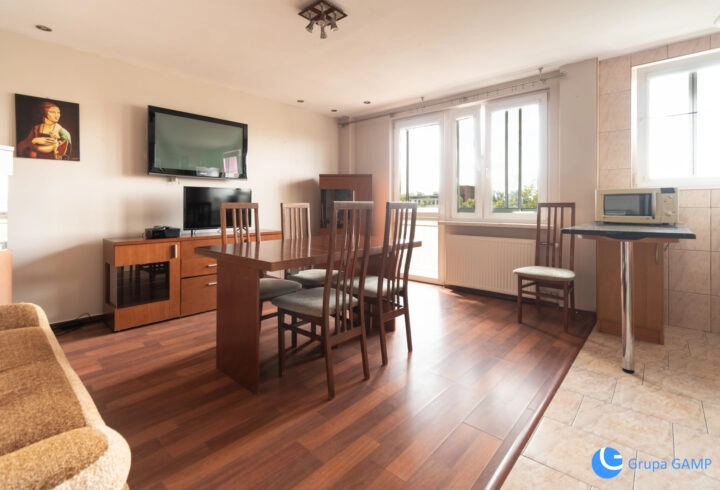 3-pok, 53 m2, ul. Wybickiego, Krowodrza, balkon