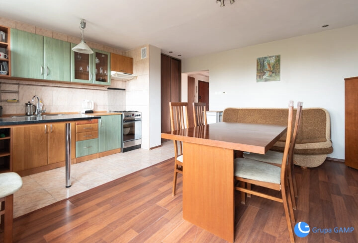 3-pok, 53 m2, ul. Wybickiego, Krowodrza, balkon