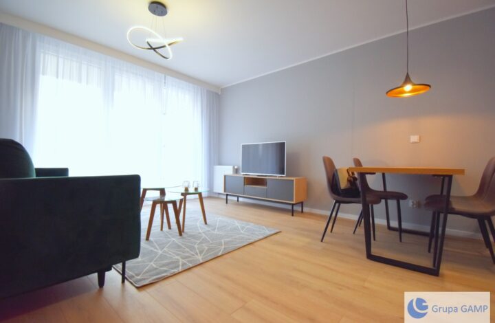2 pokoje, klima, 43 m2+duży taras, Al. Pokoju 83
