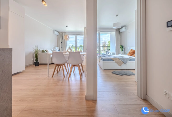 Nowe 2-pok*45m2*Głowackiego*balkon*parking*klima