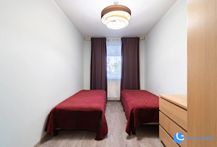 3pok, 48m2,  *Cystersów*  , Balkon, Parking