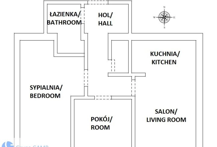 [ENG]*Rezydencja Orzeszkowej* Wawel, 3 pokoje.