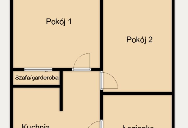 2 niezależne pokoje | 40 mkw | tuż obok Zakrzówka!