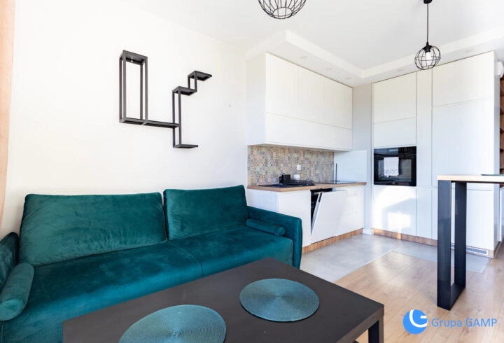 2pok, 34m2, *Mogilska Tower* Balkon, Parking