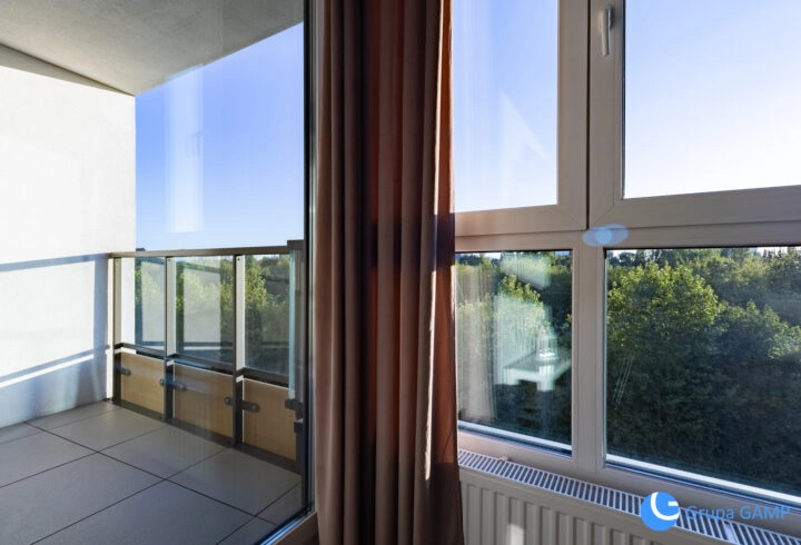 2pok, 34m2, *Mogilska Tower* Balkon, Parking