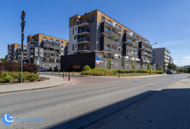 2 pokoje, klima, 43 m2+duży taras, Al. Pokoju 83