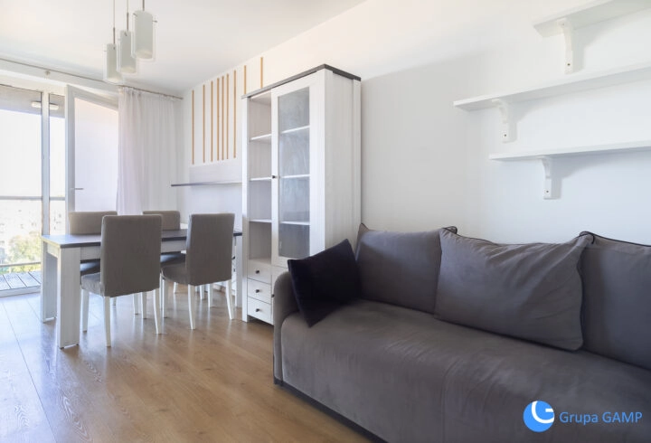 Słoneczne 2-pok, 47 mkw, Marii Dąbrowskiej, balkon