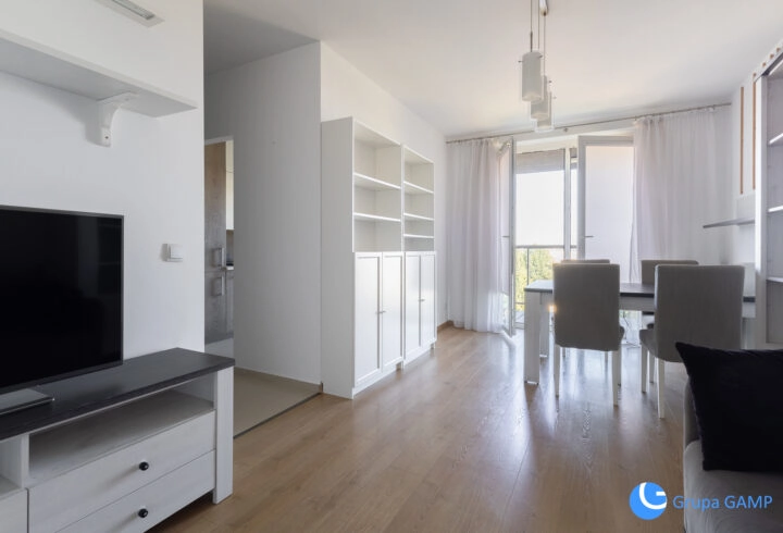 Słoneczne 2-pok, 47 mkw, Marii Dąbrowskiej, balkon