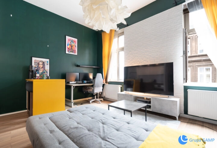 28m² z antresolą | Stare Podgórze | Pl. Boh. Getta