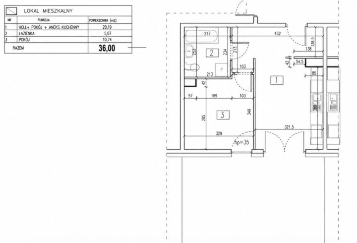 Nowe 36m2 | garaż | taras | Vidok - Młoszowa