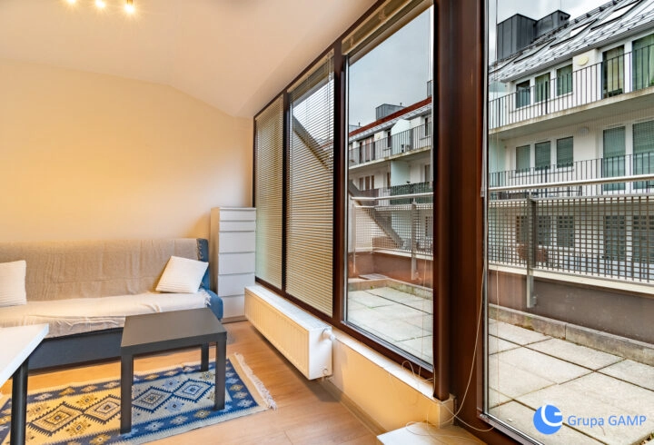Słoneczne studio|2600 All|DuŻy taras|Krowodrza