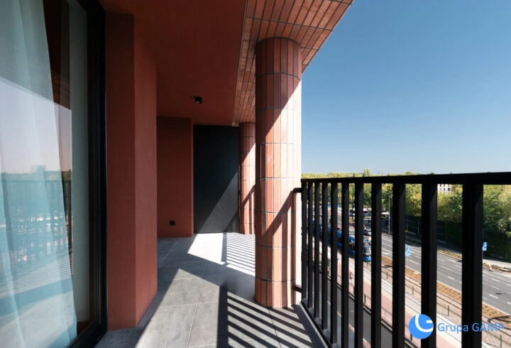 Nowe 2-pok. NOHO Wieża *Młyny Mogilska* balkon