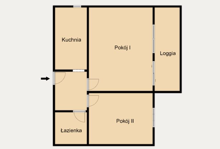 2 niezależne pok.*50m2*Aleja Pokoju*Grzegórzki