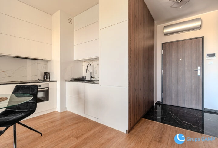 Wiślane Tarasy, Grzegórzki, kawalerka 28m2, balkon