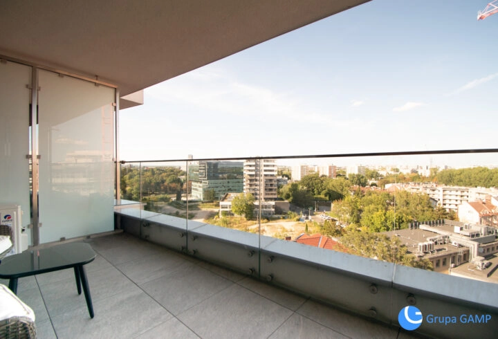 Wiślane Tarasy, Grzegórzki, kawalerka 28m2, balkon
