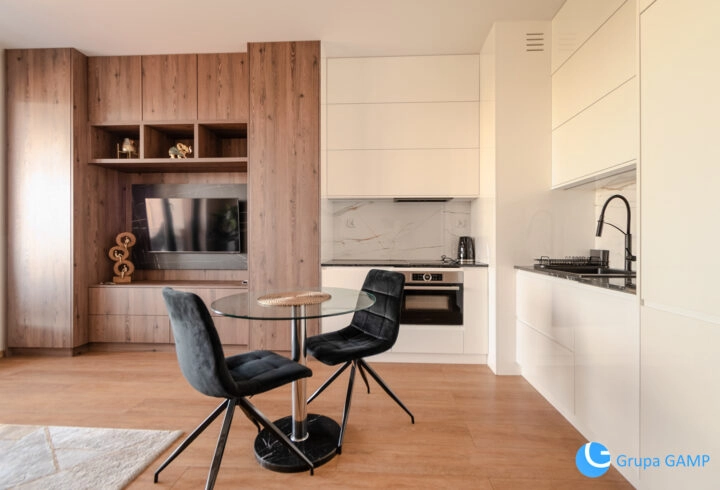 Wiślane Tarasy, Grzegórzki, kawalerka 28m2, balkon