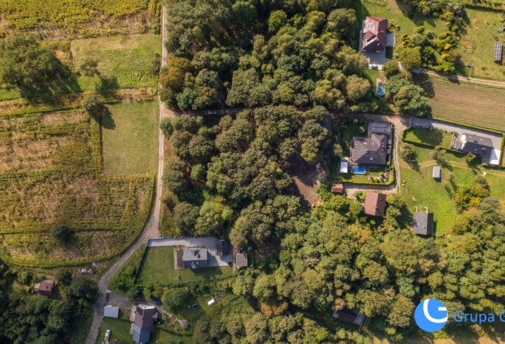 Budowalne 7,5ar wśród starodrzewu *Zagacie* Czernichów