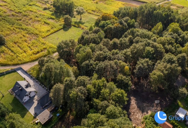 Budowalne 7,5ar wśród starodrzewu *Zagacie* Czernichów